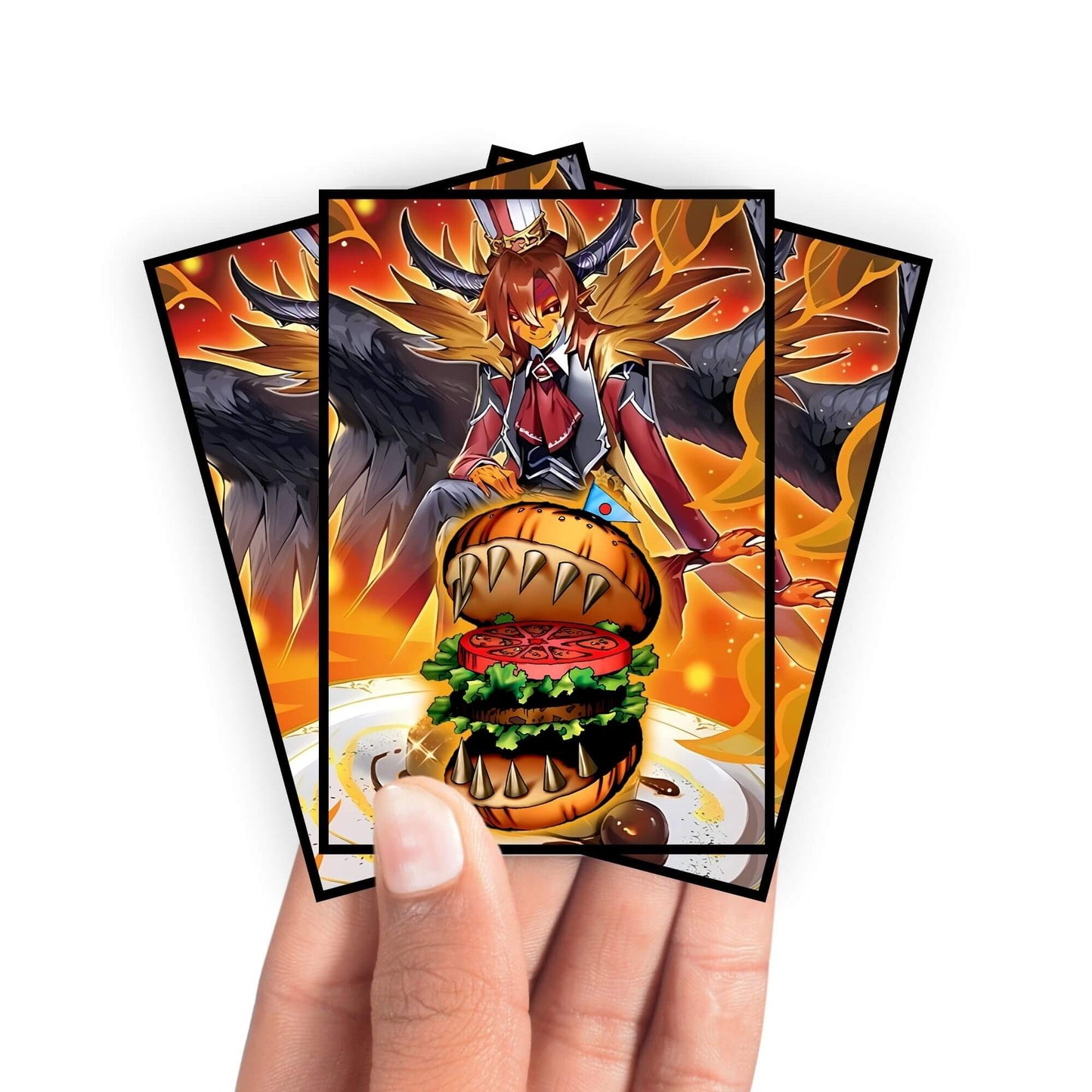Hungry Burger de Nouvelles Card Sleeves