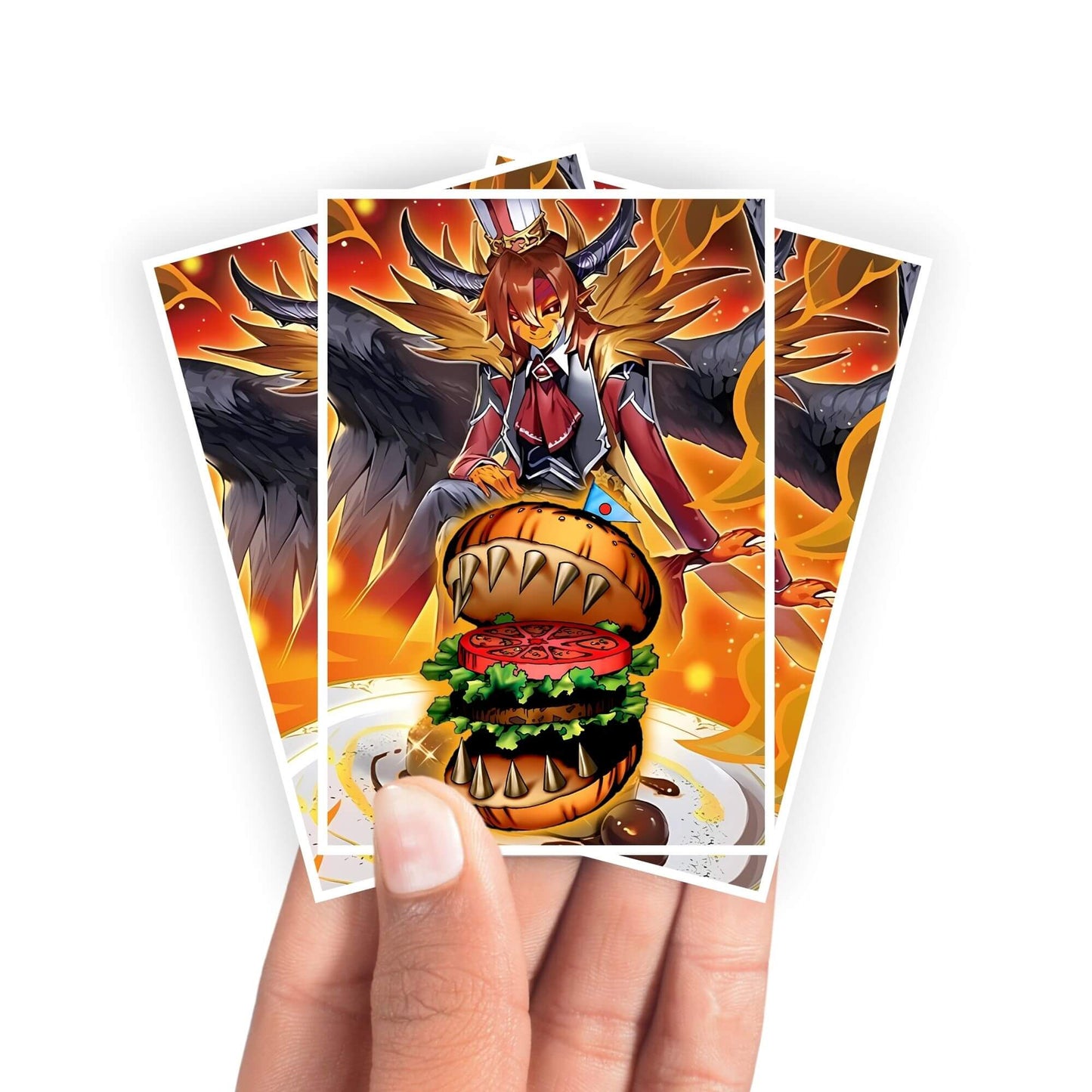 Hungry Burger de Nouvelles Card Sleeves
