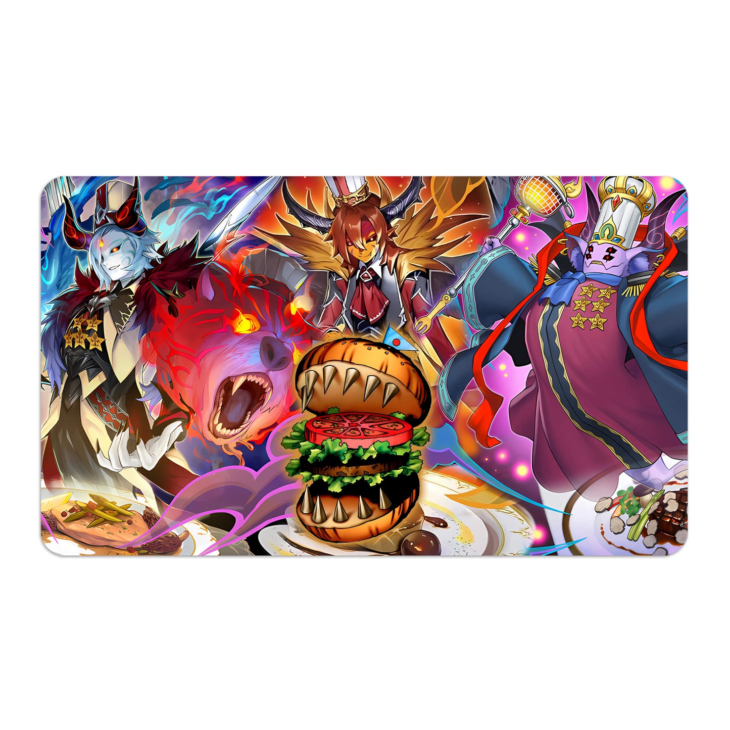Hungry Burger de Nouvelles Playmat