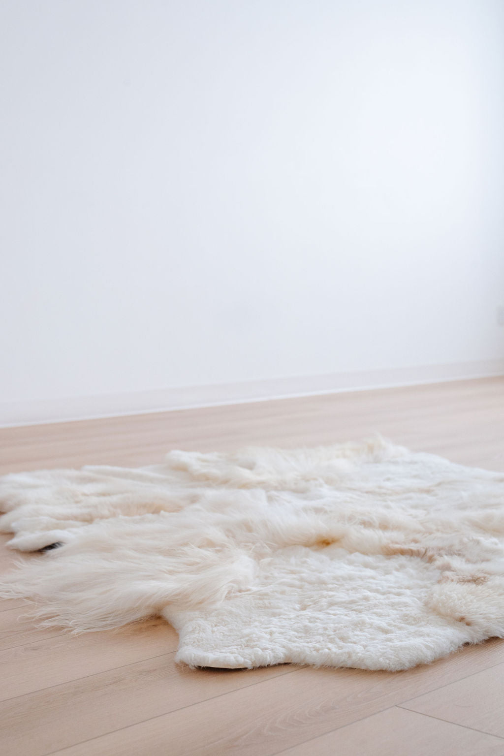 Brown Melange Sheepskin Rug