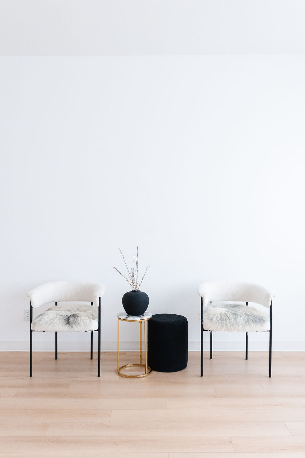 Natural Light Grey Icelandic Sheepskin Chair Pad