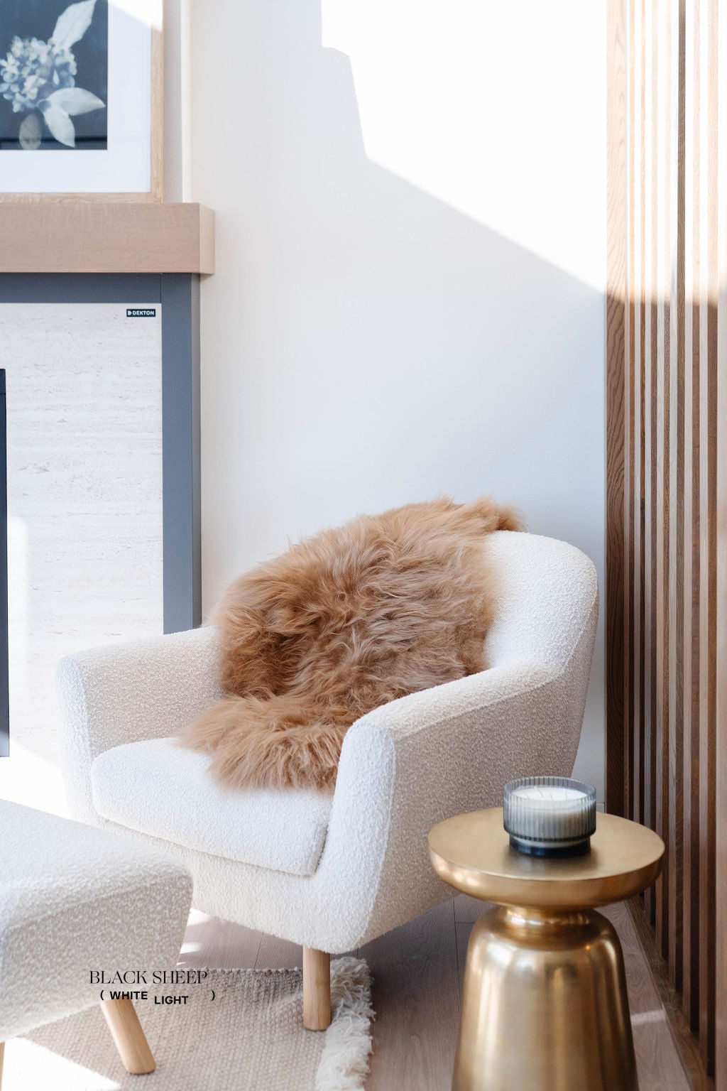 Camel Icelandic Sheepskin