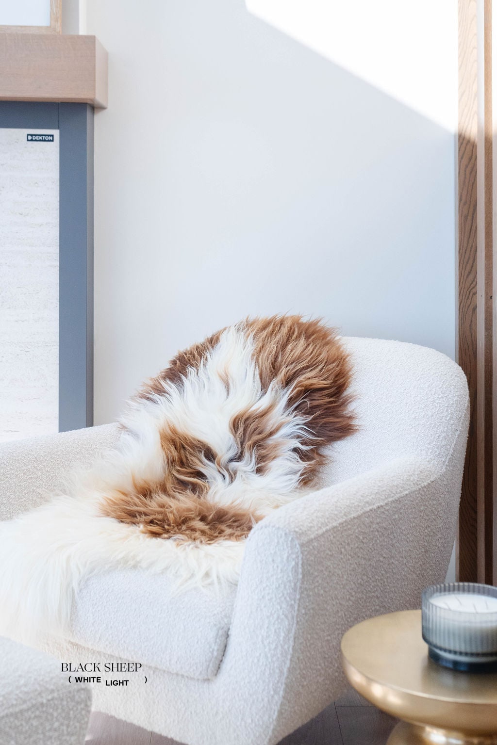 Brown Spotted Icelandic Sheepskin | Random