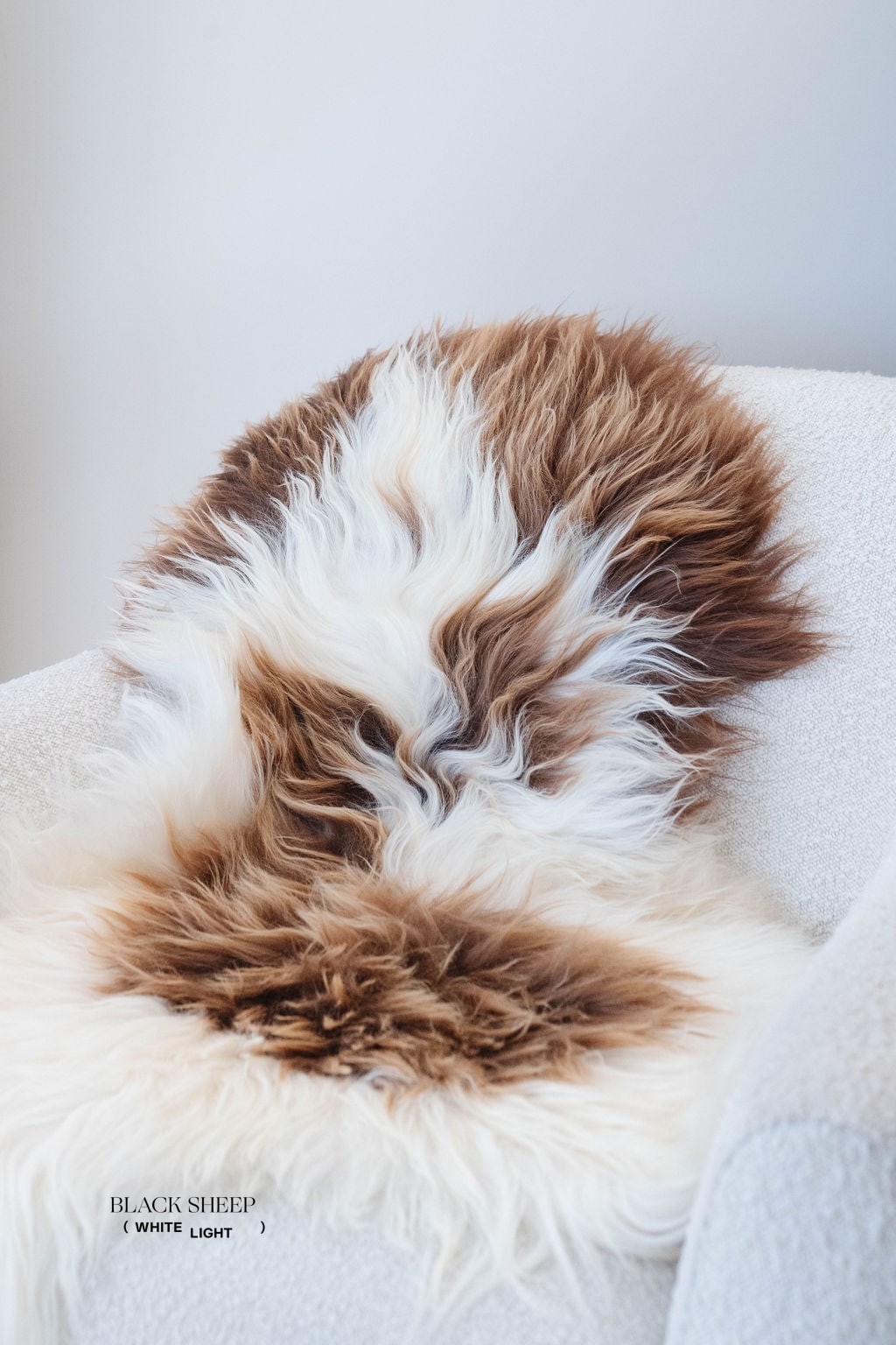 Brown Spotted Icelandic Sheepskin | Random