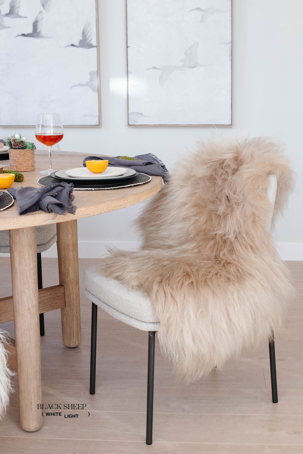 Nude Icelandic Sheepskin