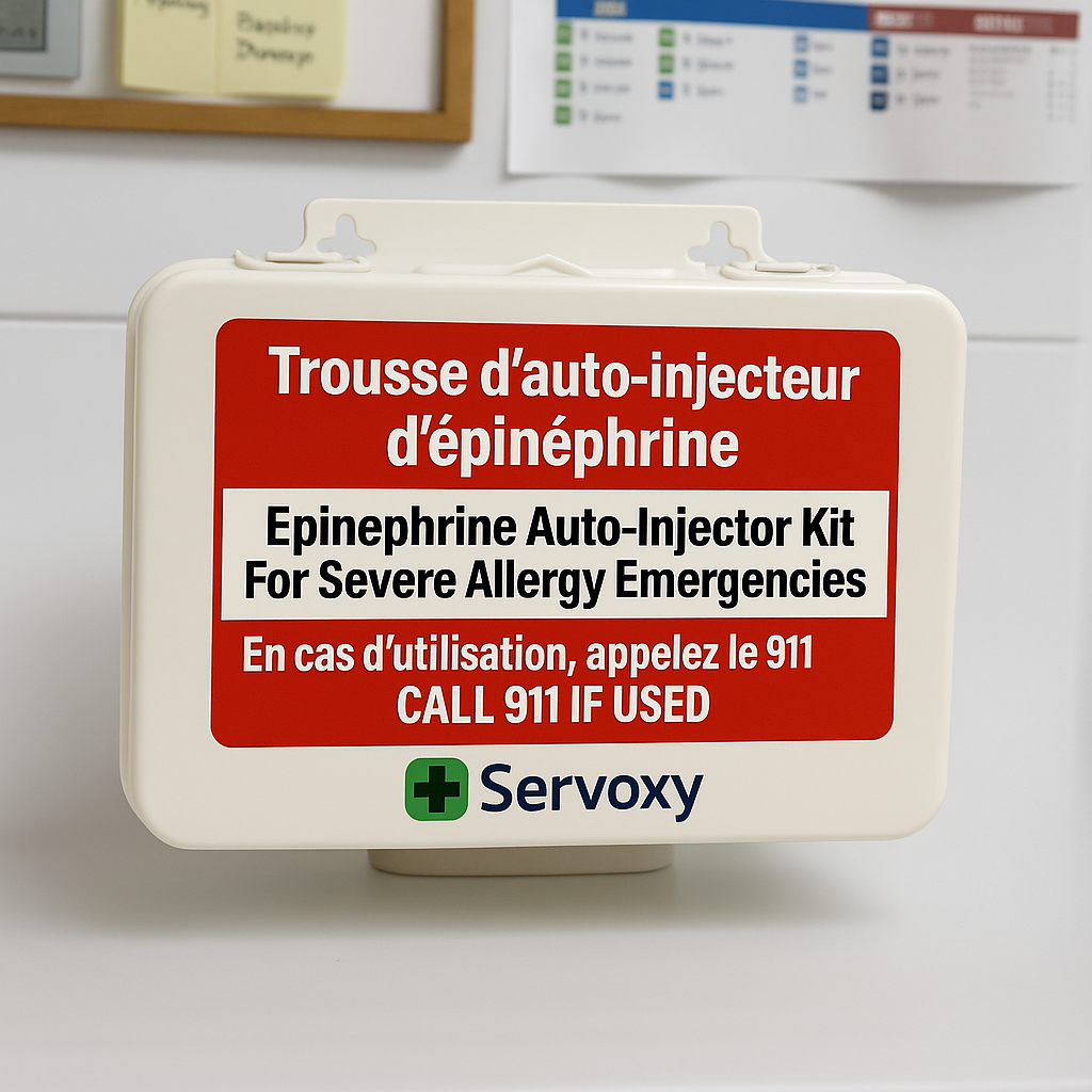 Allergy Emergency Cabinet Kit - Wall Mountable