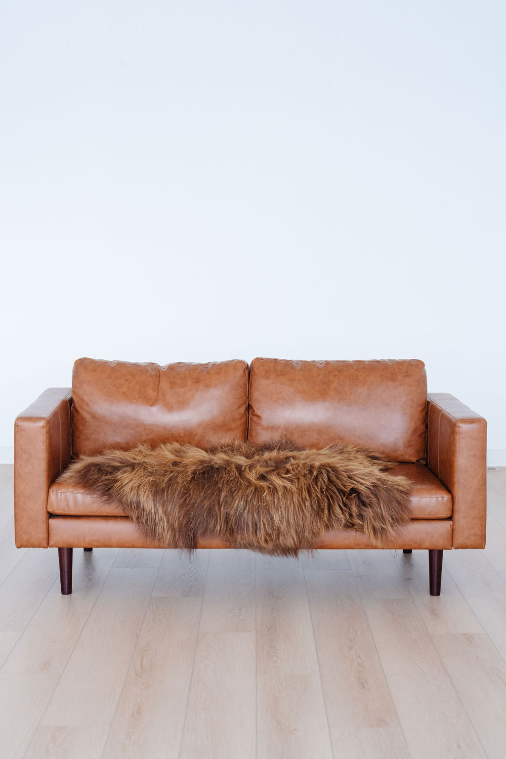 Rare Rusty Brown Icelandic Sheepskin