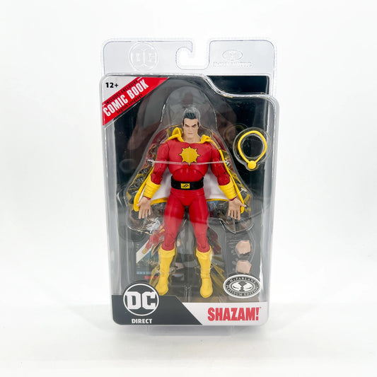 Dawn of DC DC Page Punchers Shazam 7" Action Figure with Comic - Platinum / Chase