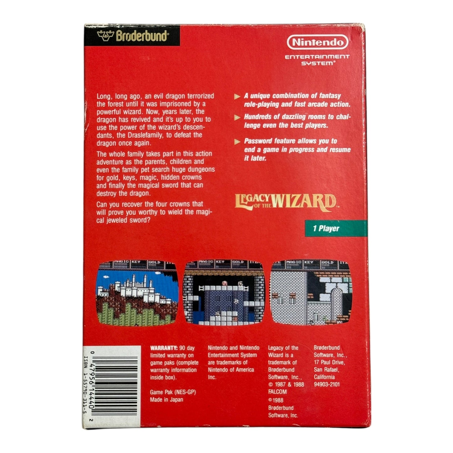 Legacy Of The Wizard (NES)