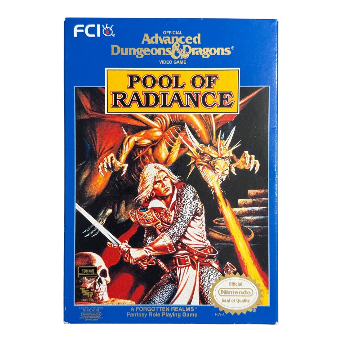 Advanced Dungeons & Dragons Pool of Radiance (NES)