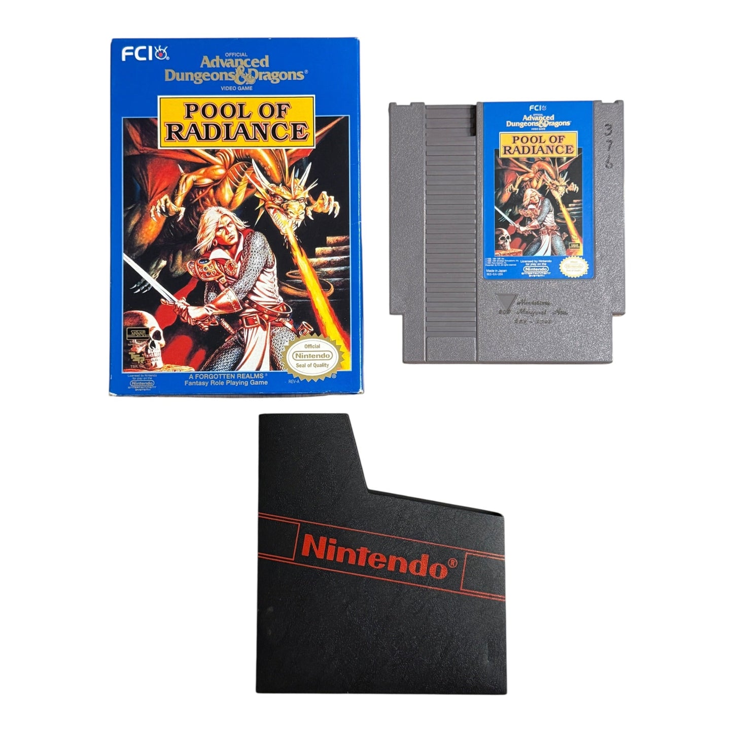 Advanced Dungeons & Dragons Pool of Radiance (NES)