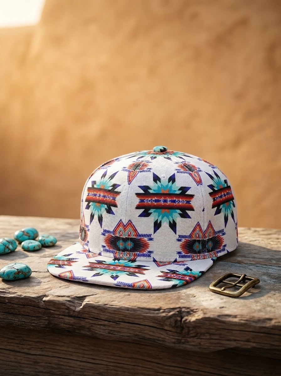 Star Design Native Cap