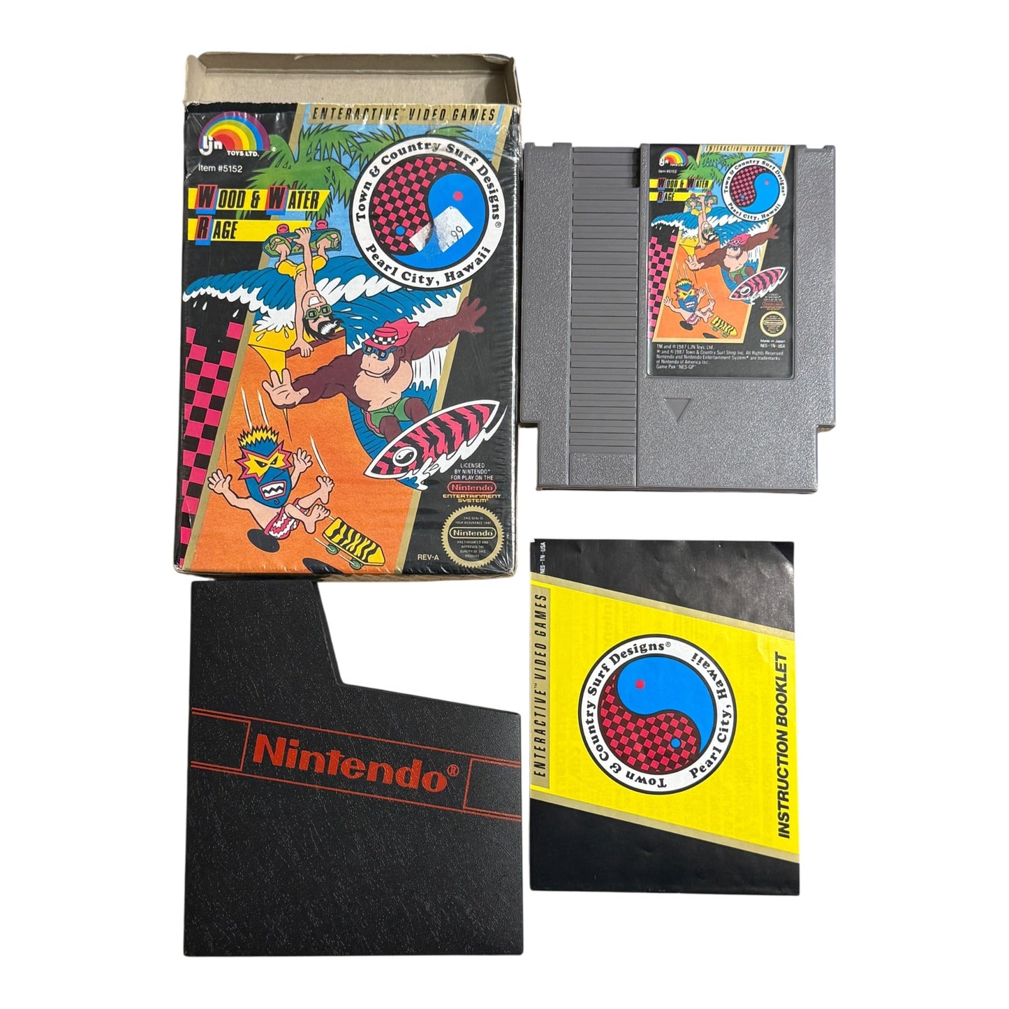 Town & Country Surf Designs: Wood And Water Rage (NES)