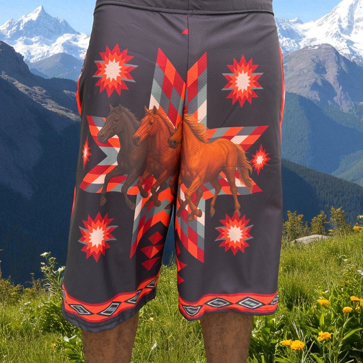 OLDTRIBES™ Horsefire Shorts