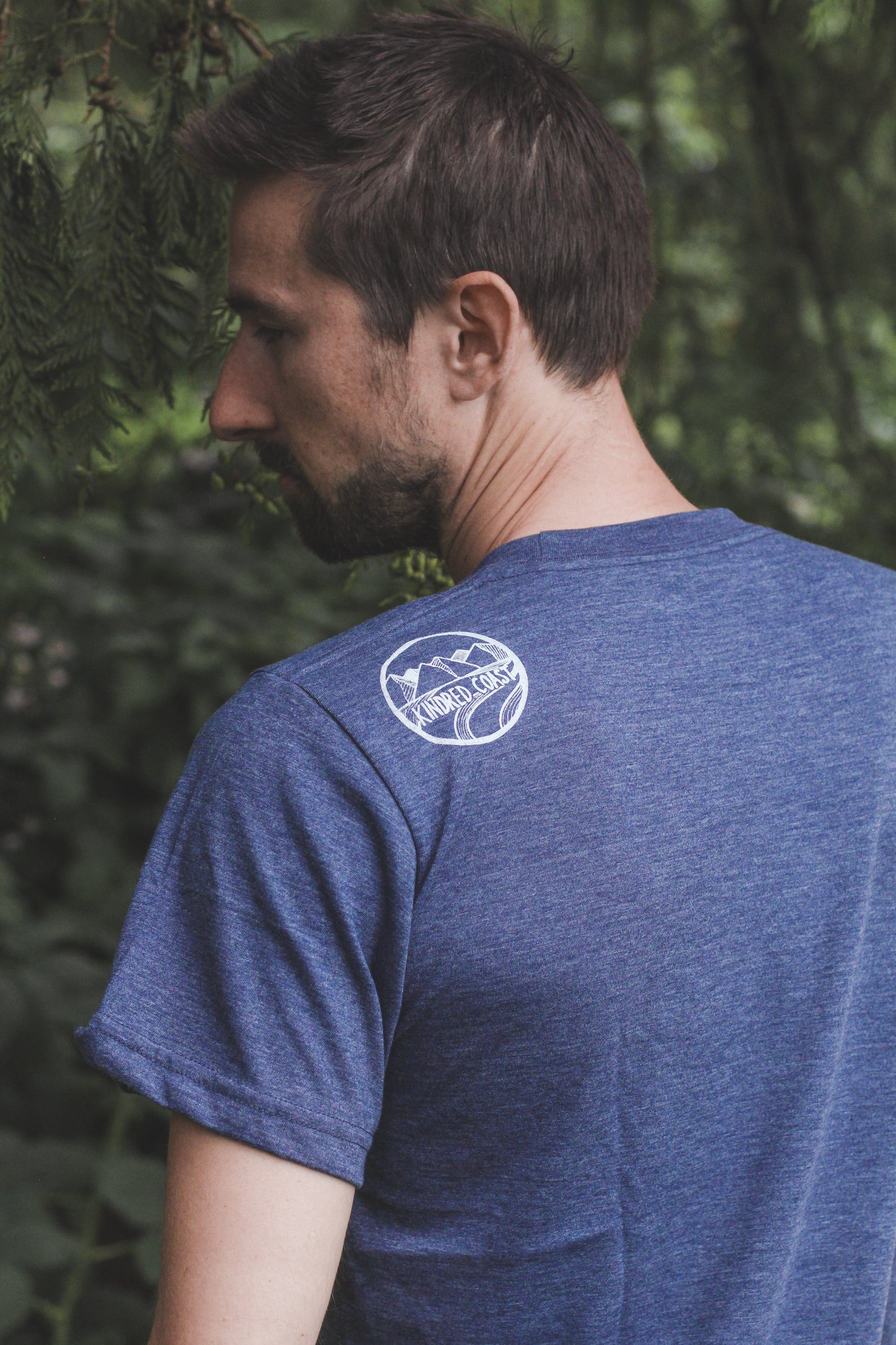 SASQUATCH VI- Unisex Eco Tee - Navy