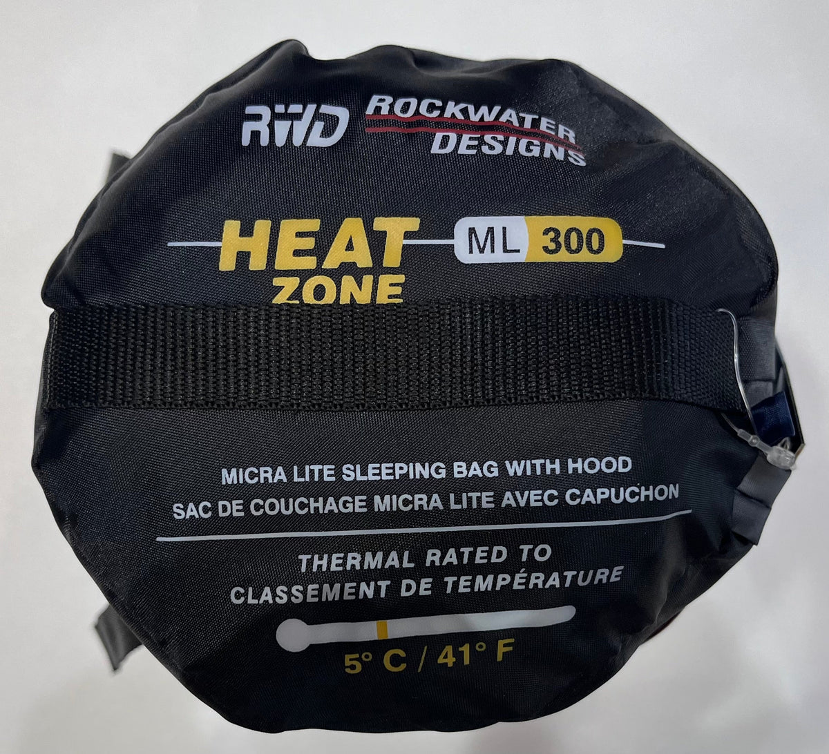 RWD Heat Zone Micra-Lite Hooded Rectangular +5C/41F Summer Sleeping Bag