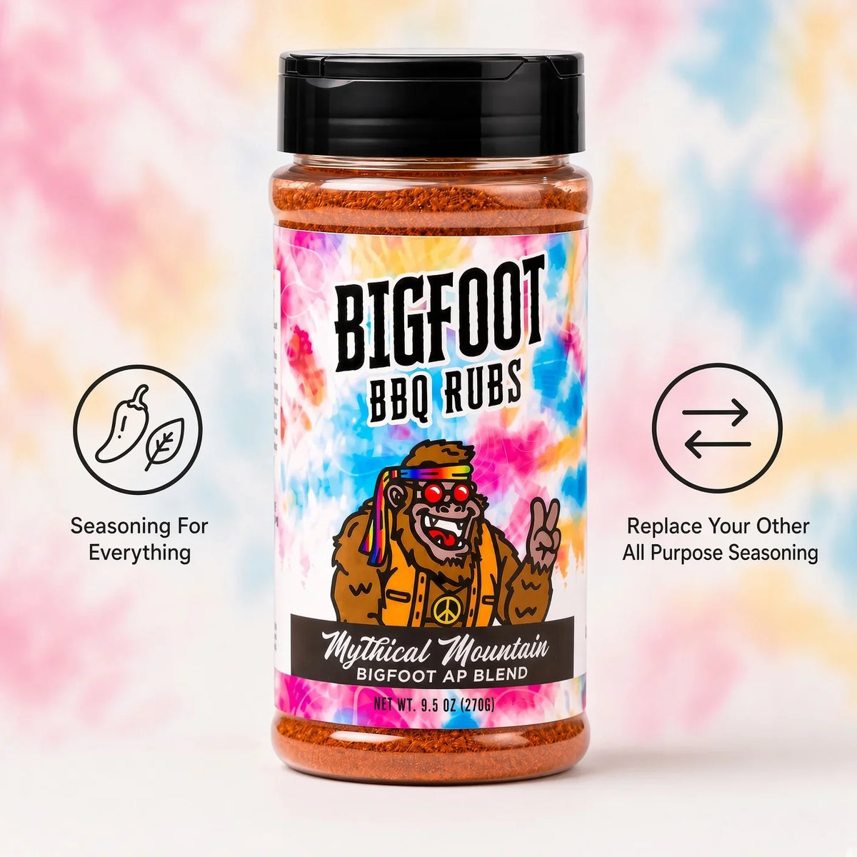 Bigfoot BBQ Rubs Mythical Mountain AP Blend