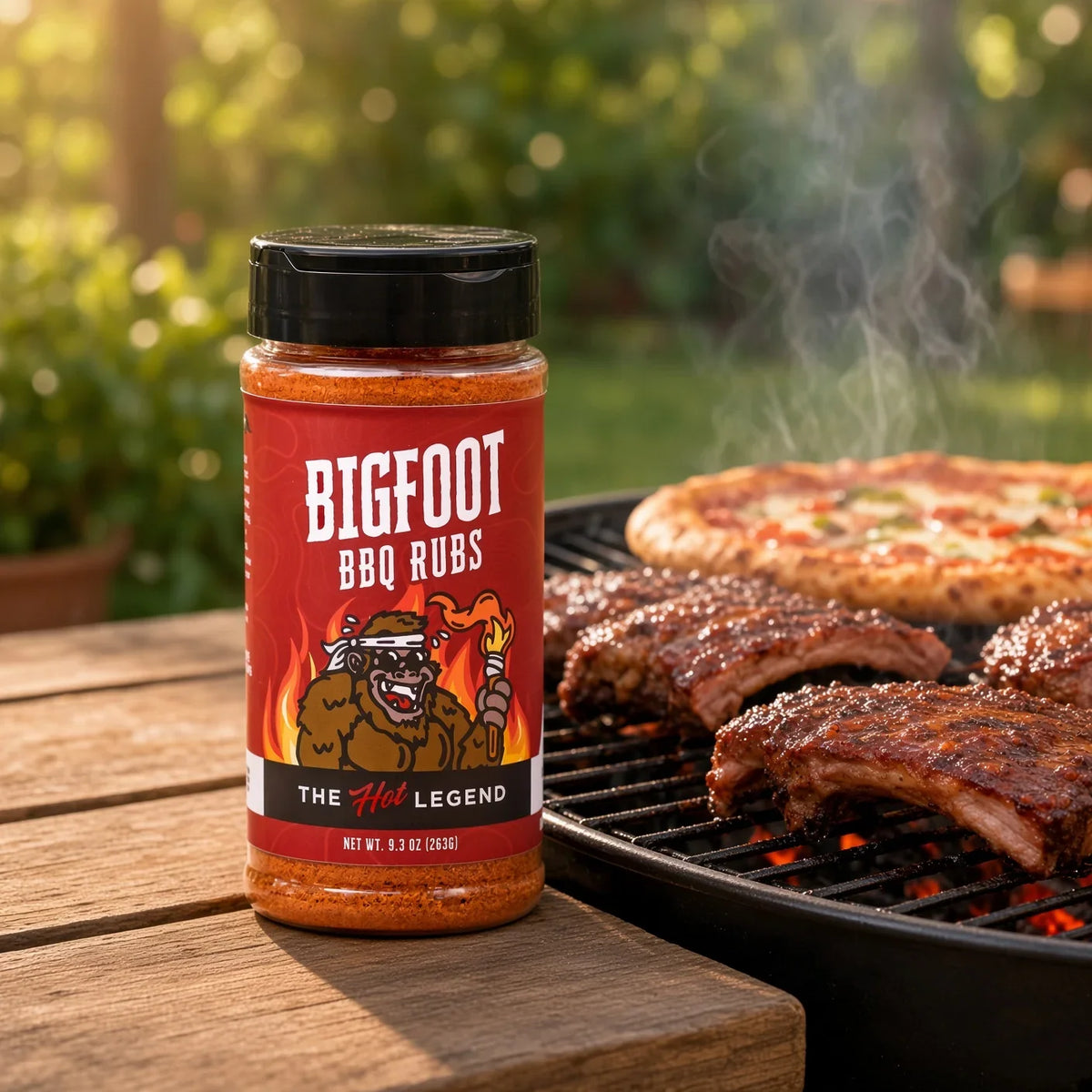 Bigfoot BBQ Rubs The "Hot" Legend BBQ Rub