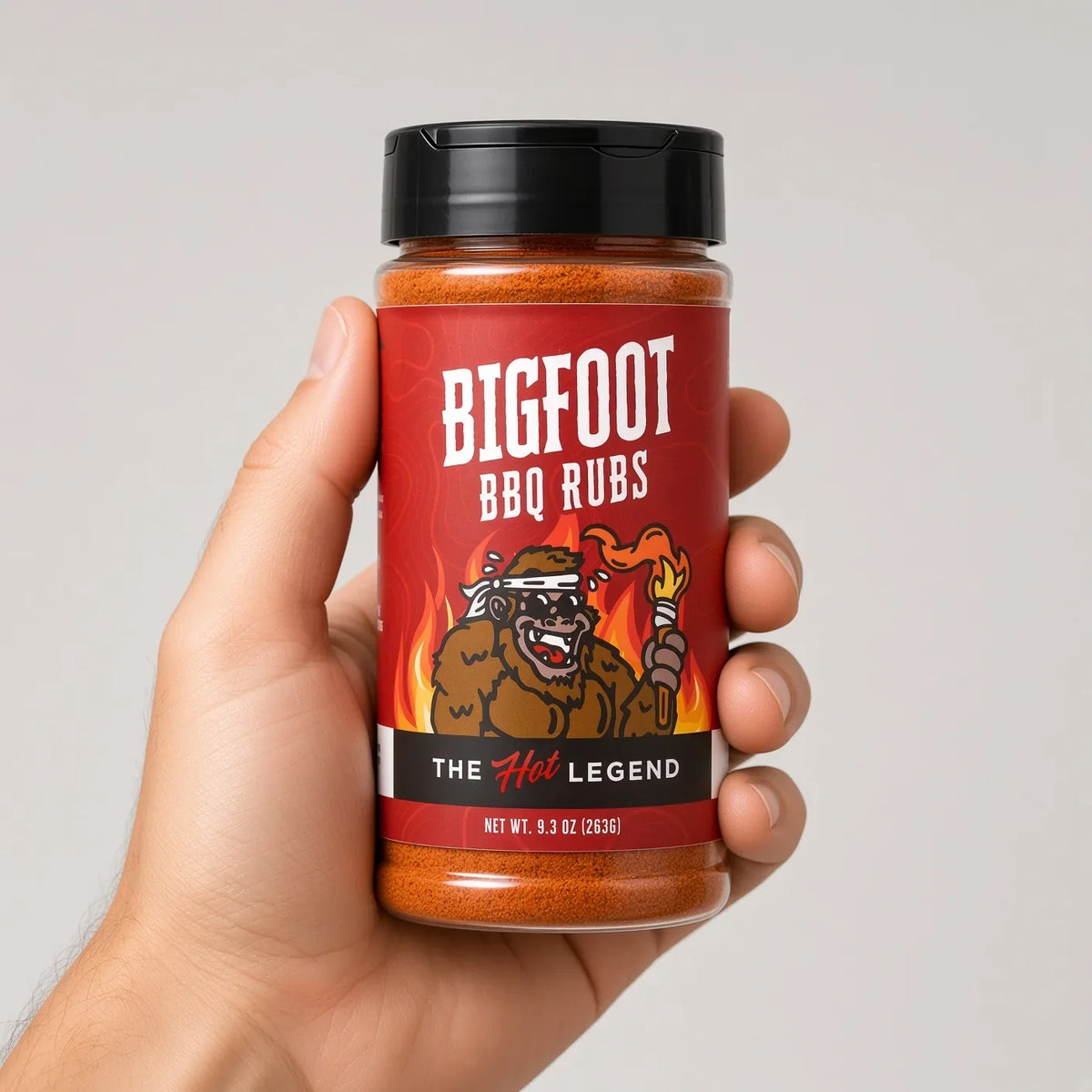 Bigfoot BBQ Rubs The "Hot" Legend BBQ Rub