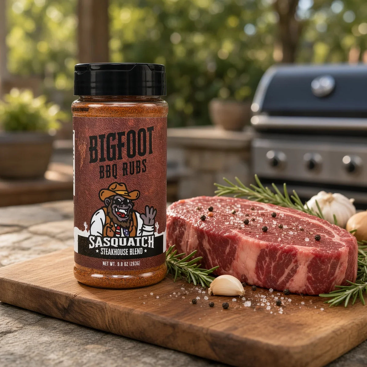Bigfoot BBQ Rubs Sasquatch Steakhouse Blend