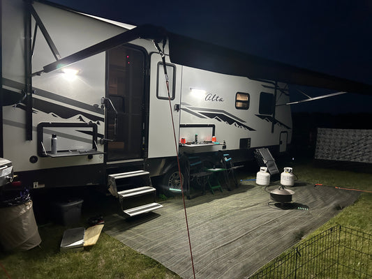 Finger Touch LED Large Awning Light