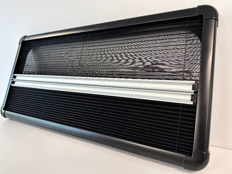 Glass & Acrylic Dual Pane Camper Window / 900 X 450mm (35.43" x 17.71")