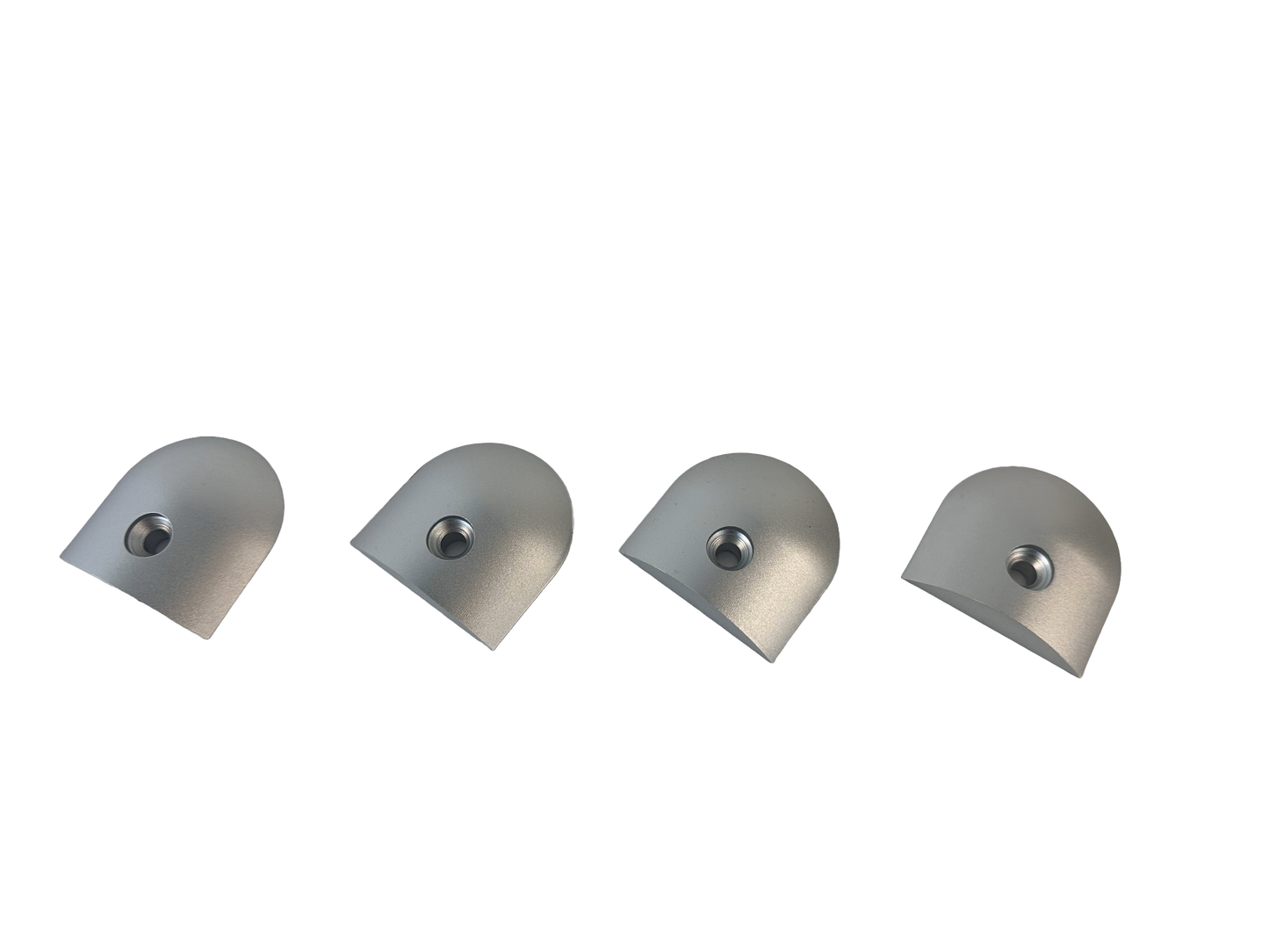 L Track End Caps - Aluminum