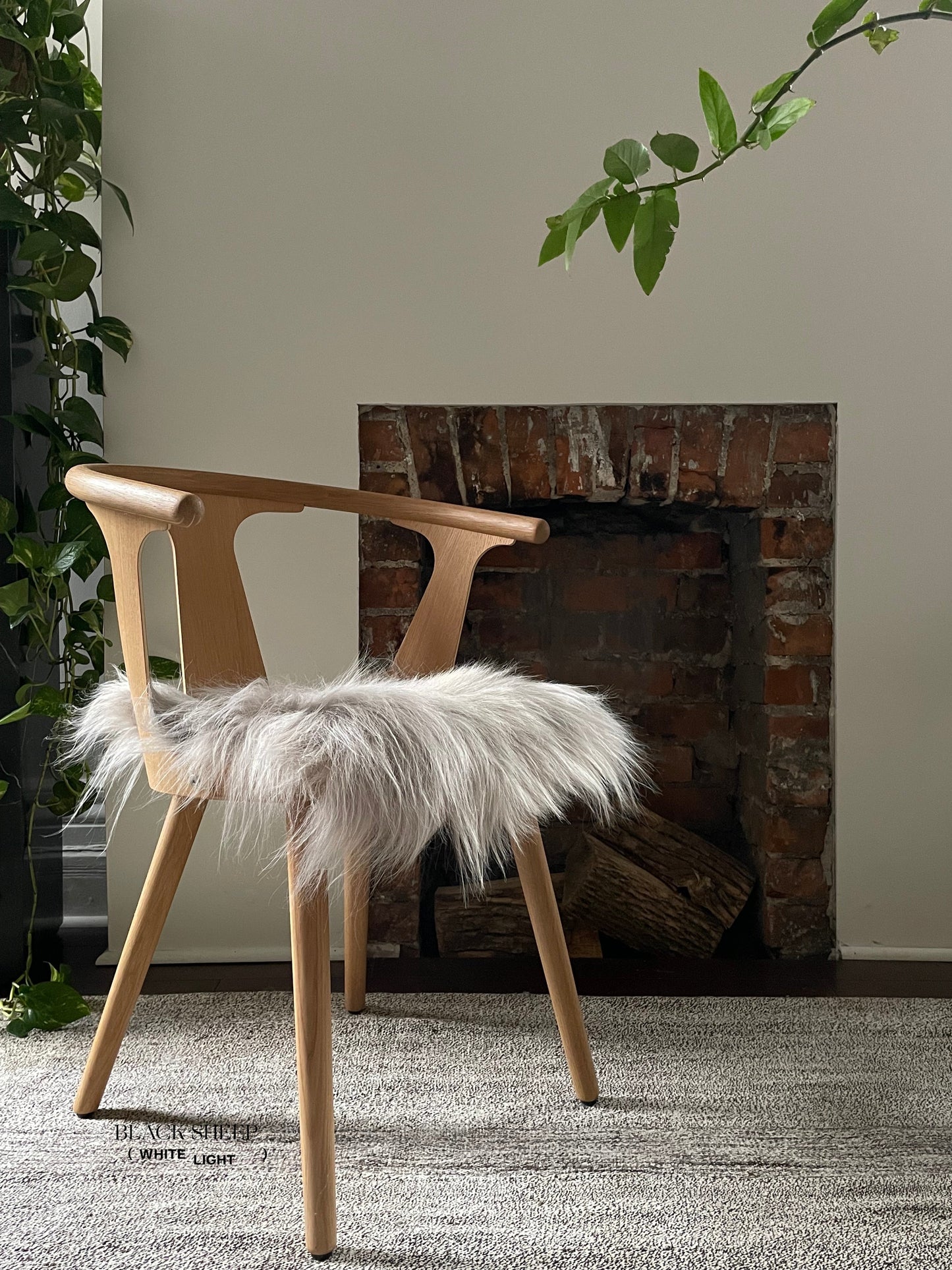 Nude Icelandic Sheepskin Chair Pad