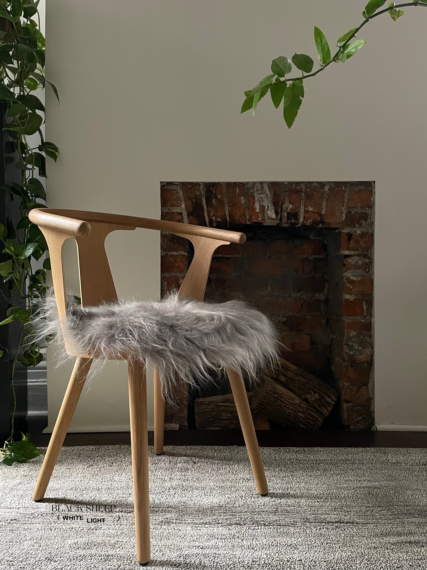 Mineral Icelandic Sheepskin Chair Pad