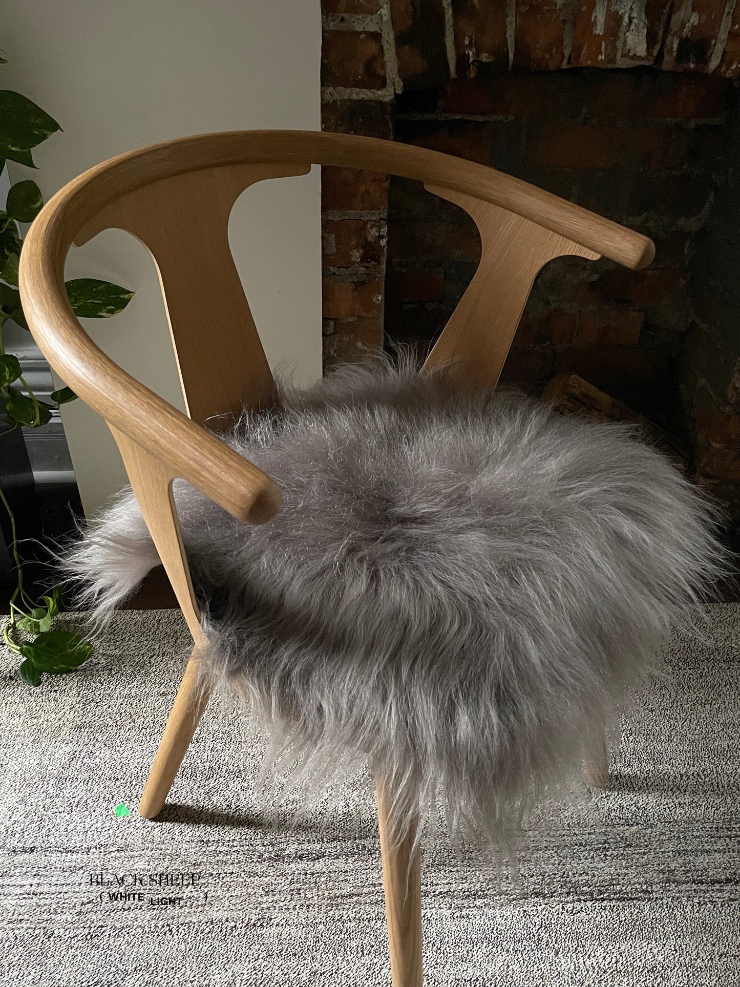 Mineral Icelandic Sheepskin Chair Pad