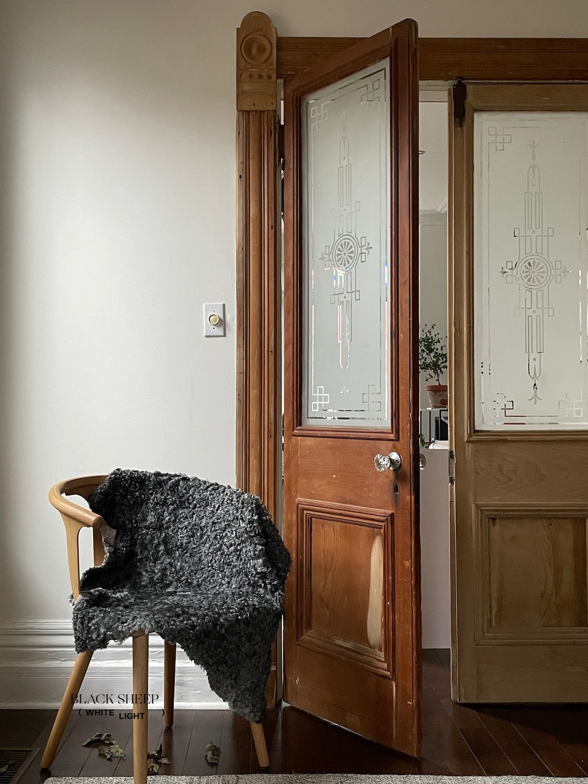 Grey Medium Wool Gotland Sheepskin