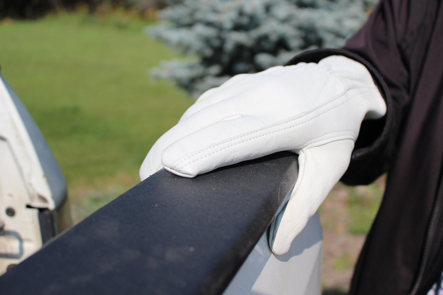 White Drivers Unlined