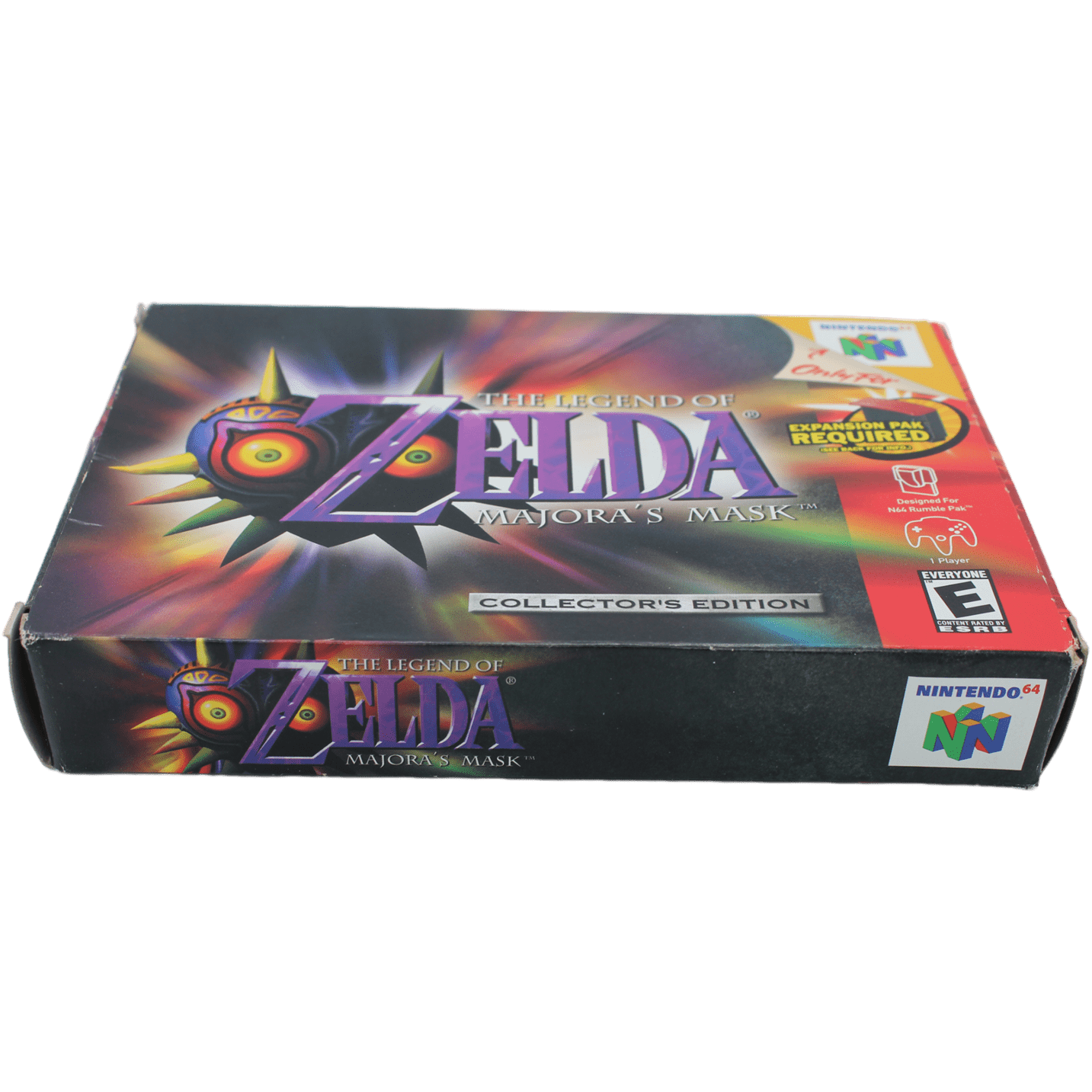 The Legend Of Zelda: Majora's Mask + Box + Manual + Clear Case