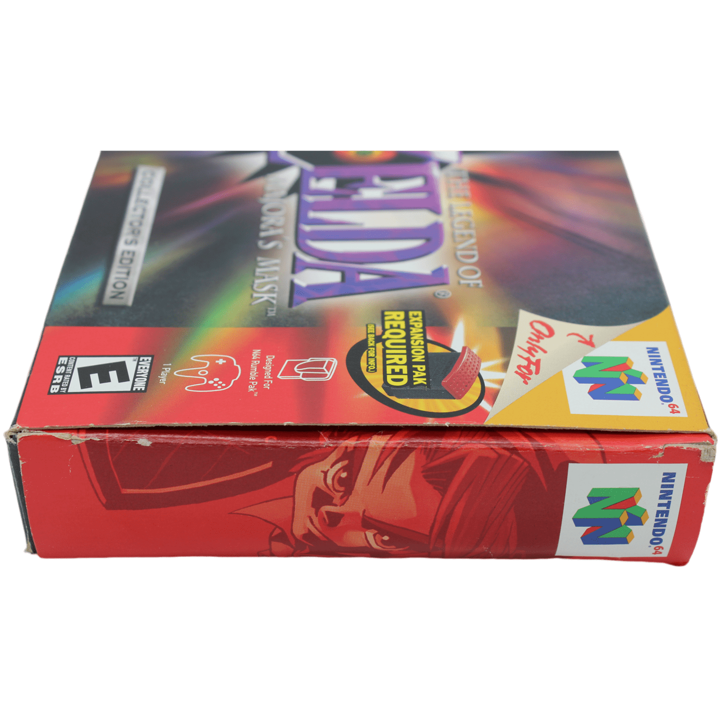 The Legend Of Zelda: Majora's Mask + Box + Manual + Clear Case