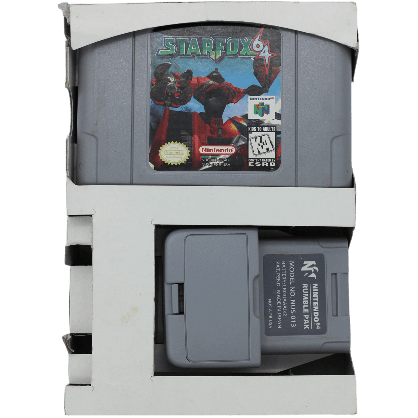 Star Fox 64 [Rumble Pak Bundle] + Box
