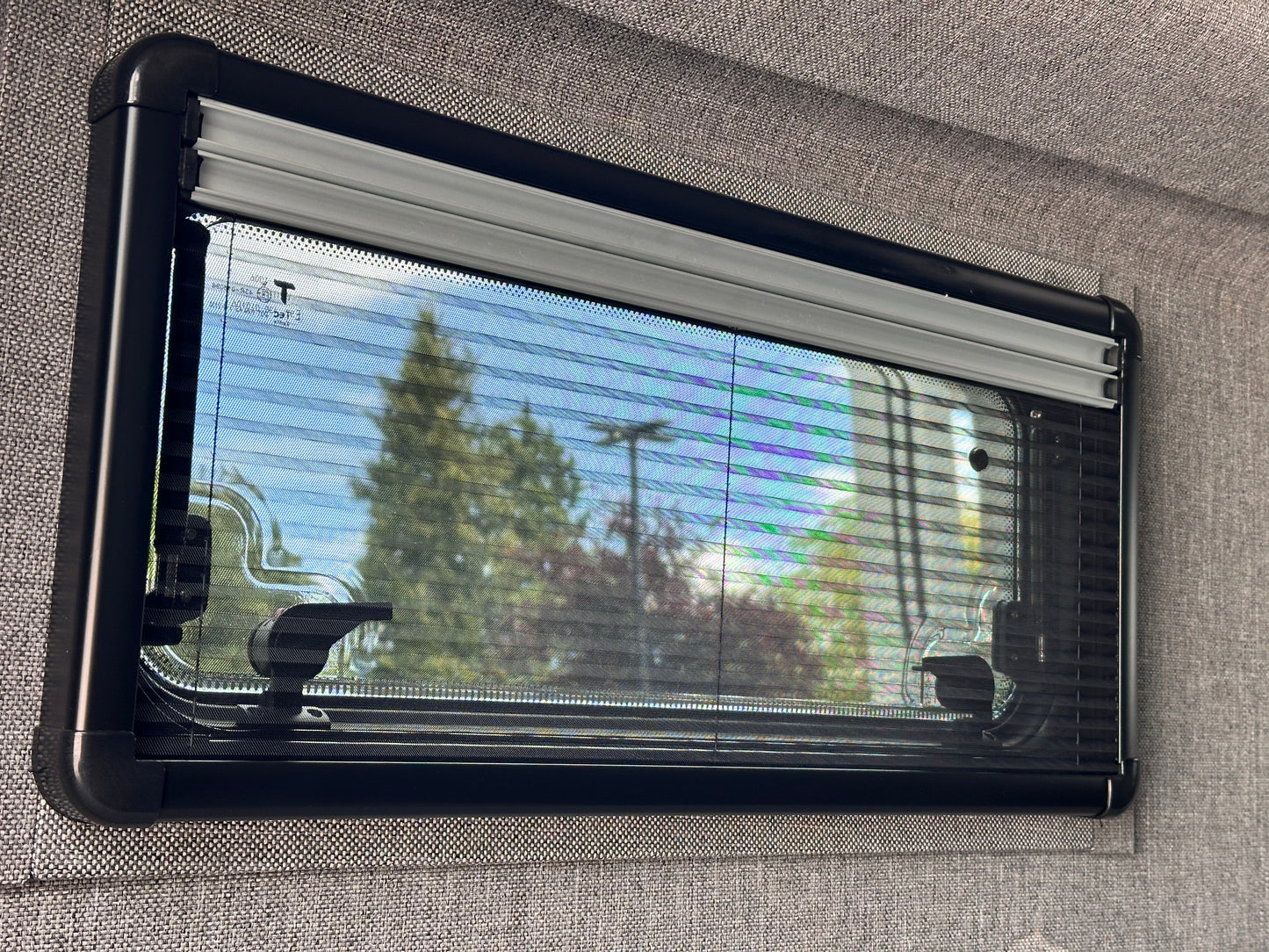 Glass Acrylic Dual Pane Camper Window 27.56"x11.81"