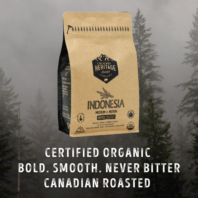 Organic Indonesian Coffee - Calgary Heritage Roasting Co.