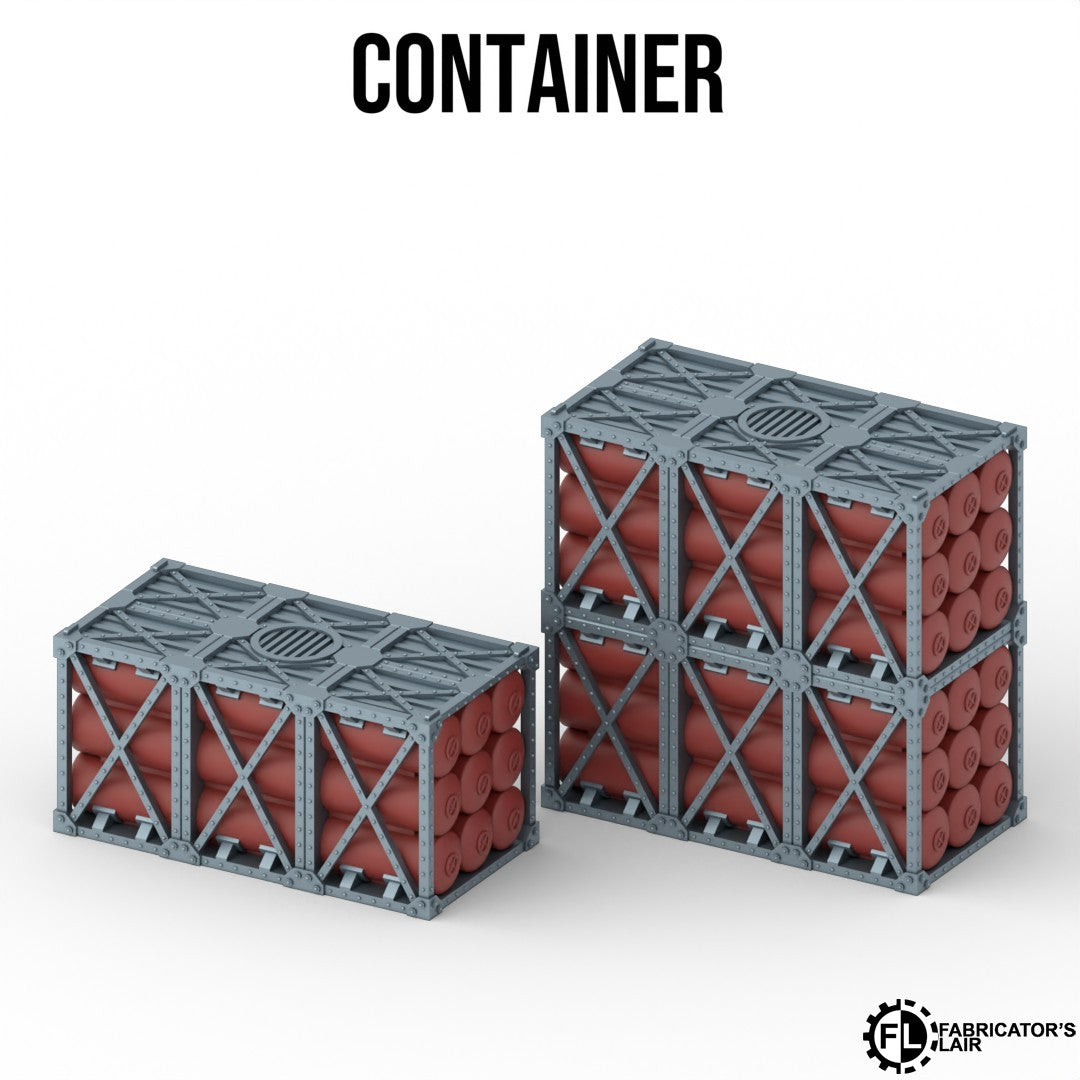 11th Edition Foldable terrain - Industrial Set