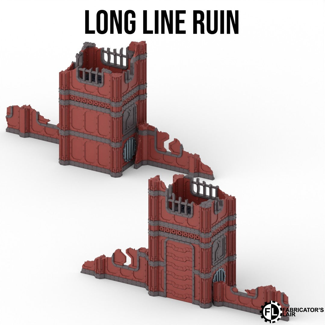 11th Edition Foldable terrain - Industrial Set