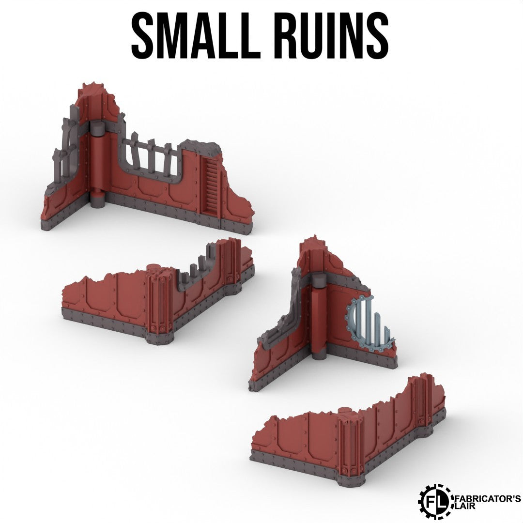 11th Edition Foldable terrain - Industrial Set