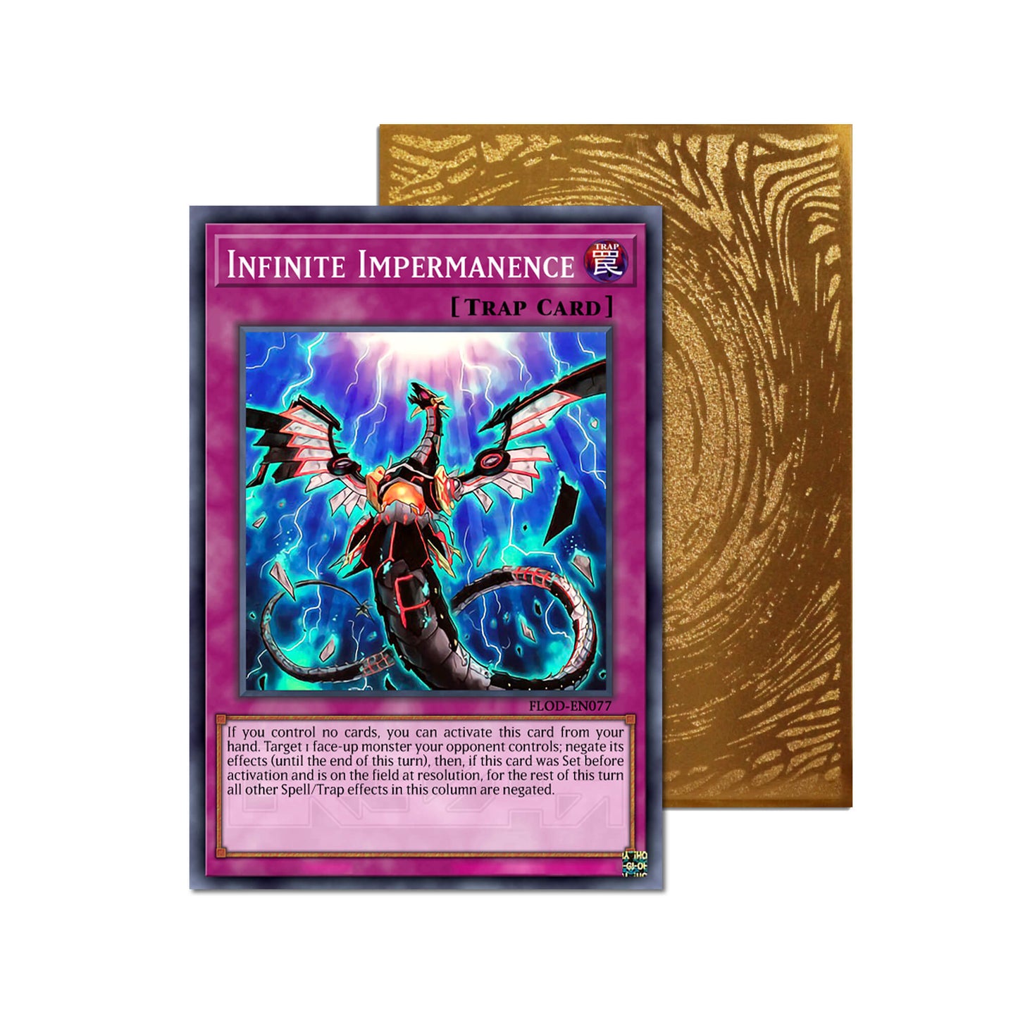 Infinite Impermanence Metal Orica Card