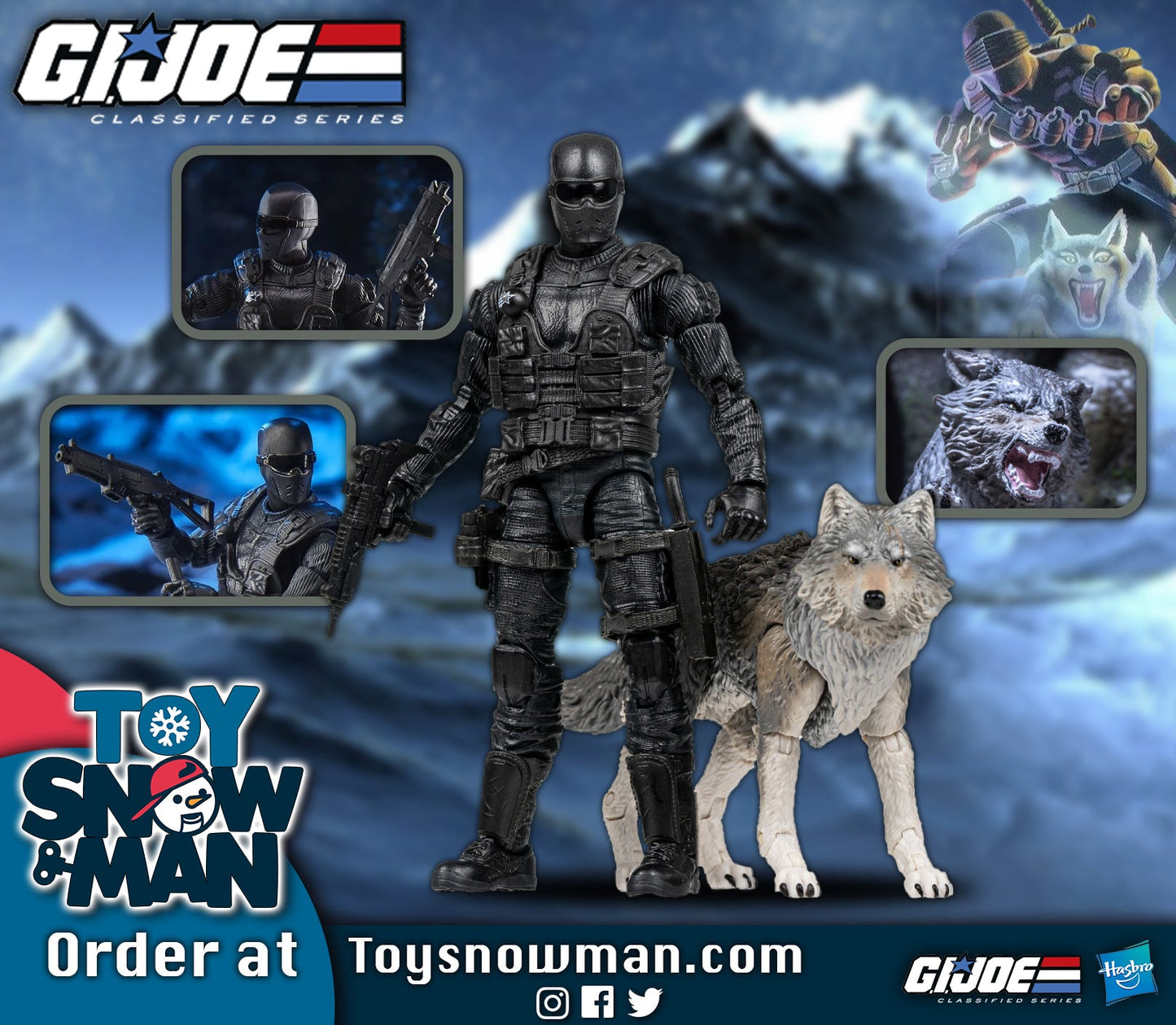G.I. Joe Classified Series Snake Eyes & Timber: Alpha Commandos #30