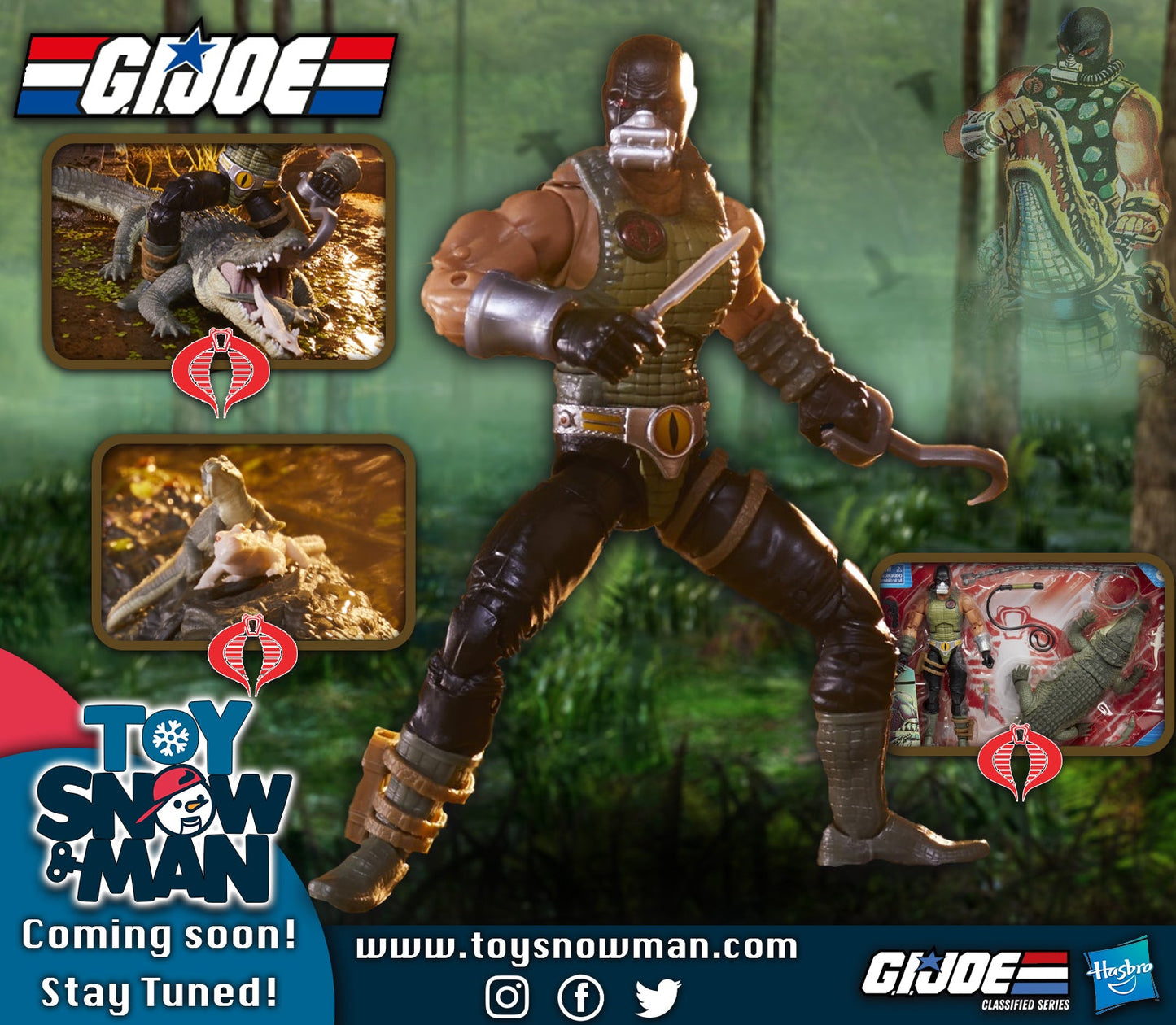 G.I. Joe Classified Croc Master & Fiona Action Figure 38