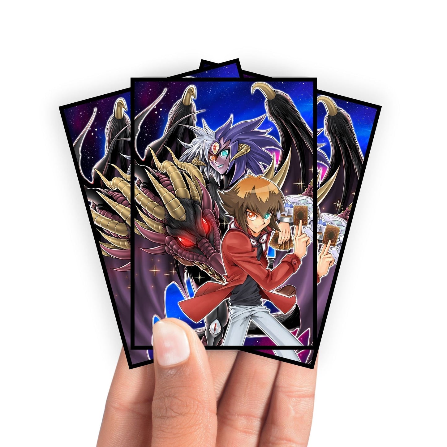 Jaden and Yubel Card Sleeves