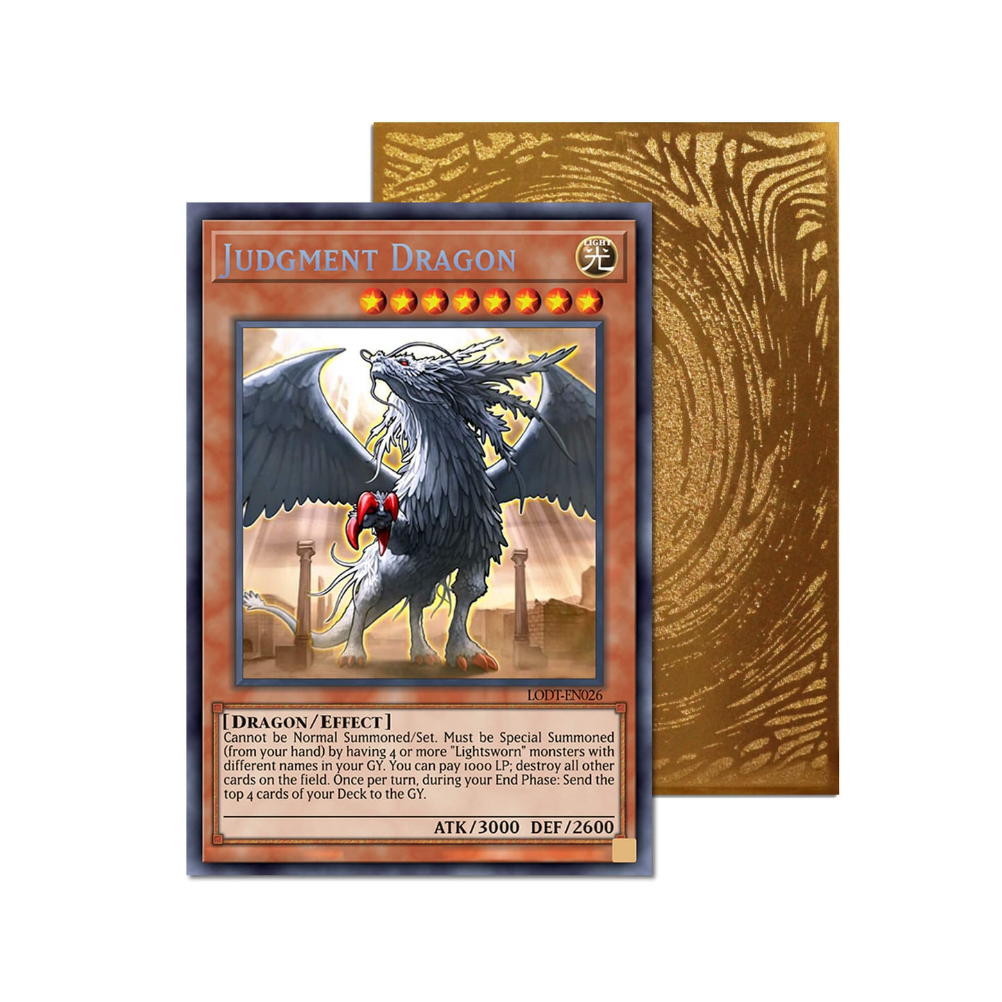 Judgment Dragon Metal Orica Card