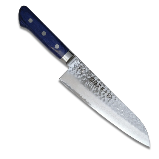 KASUMI 180- Damascus VG10 Santoku Knife 180mm-RB