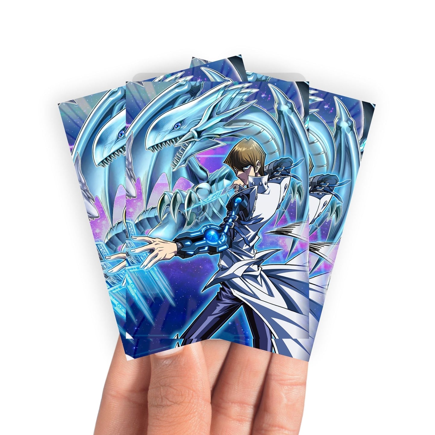 Kaiba’s Blue Eyes White Dragons Card Sleeves