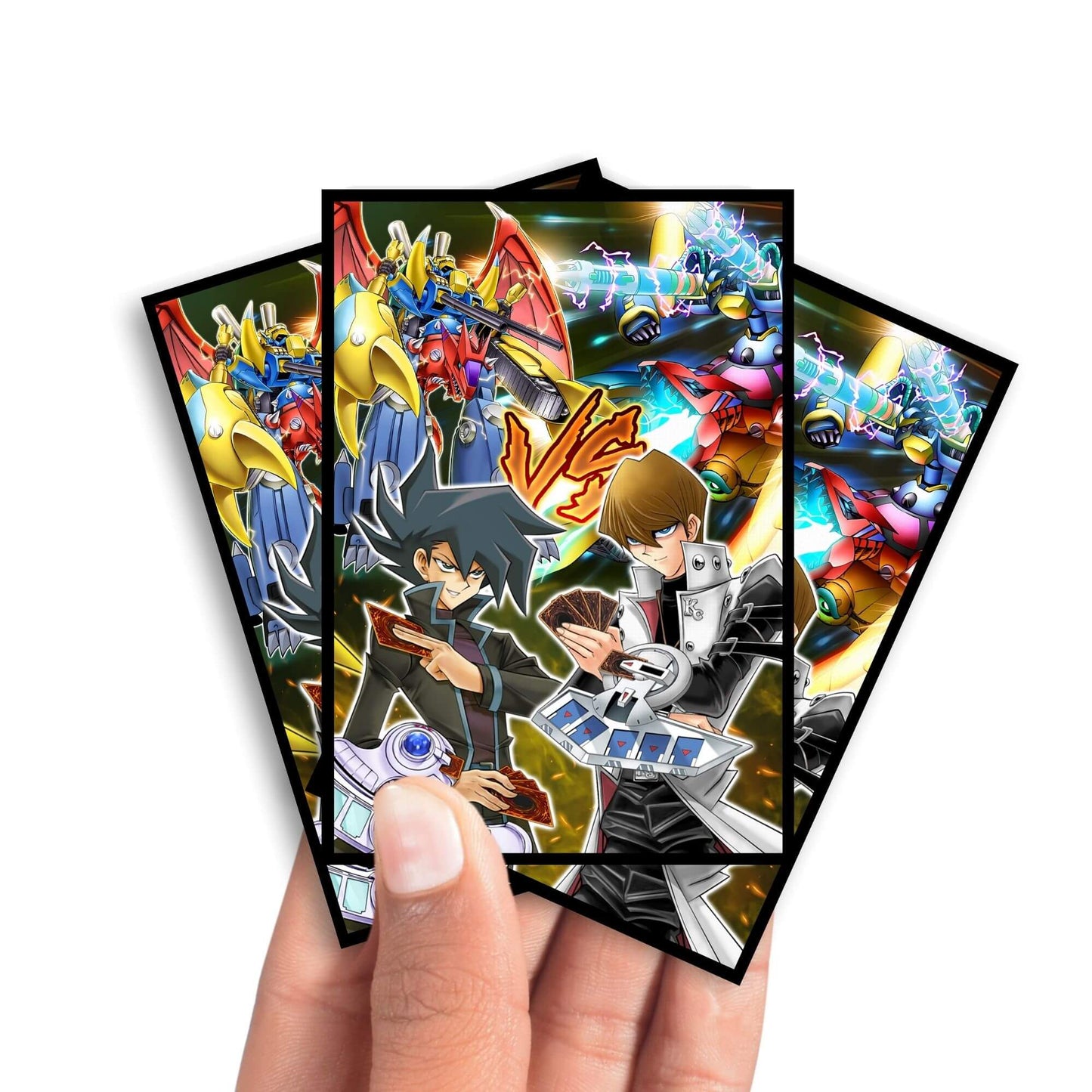Seto Kaiba VS Chazz Princeton Card Sleeves