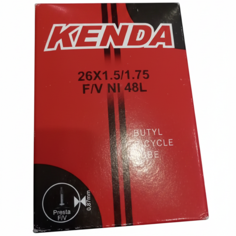 Kenda Presta Valve Bicycle Tubes for Mountain and Road Bike Styles