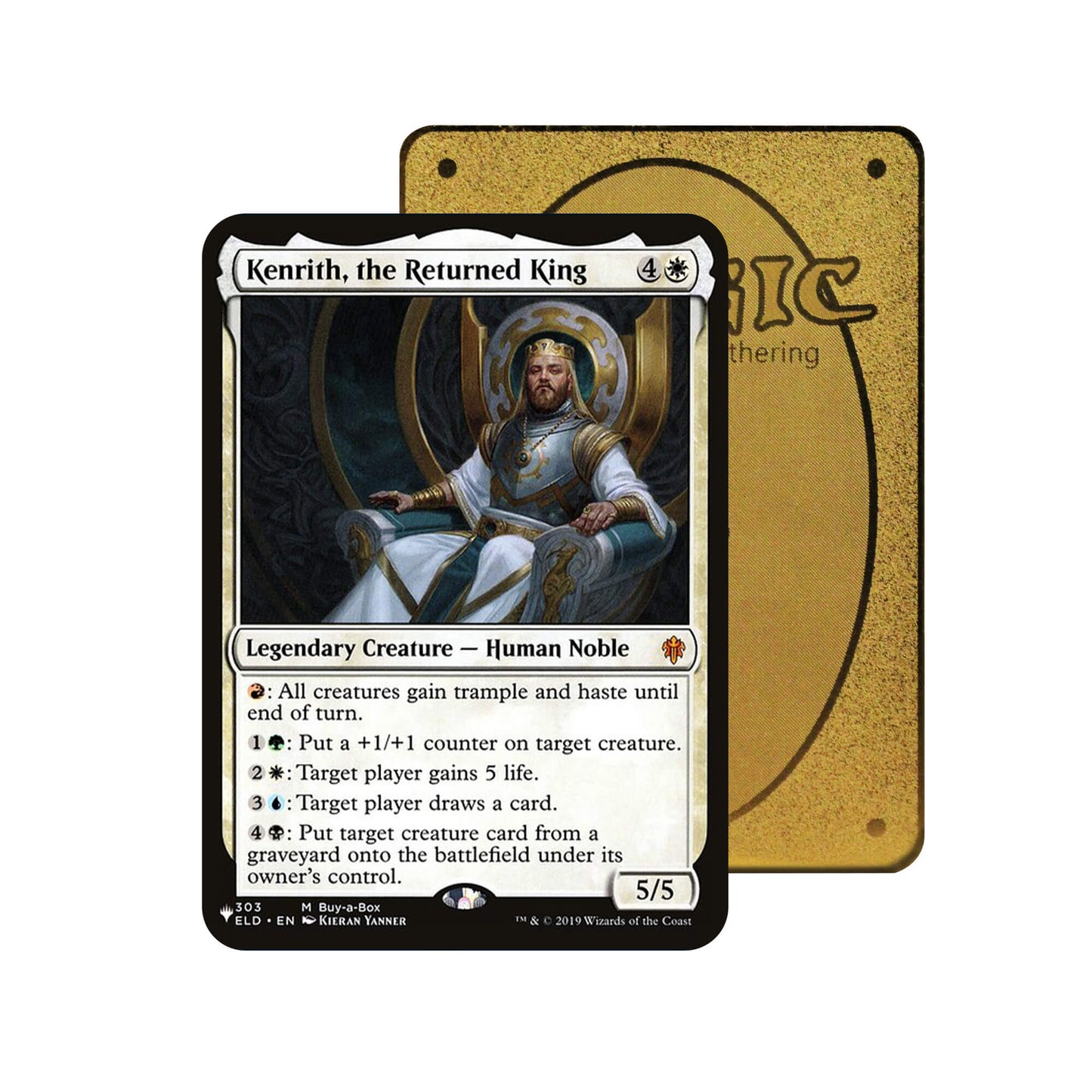 Kenrith, the Returned King Metal Orica Card